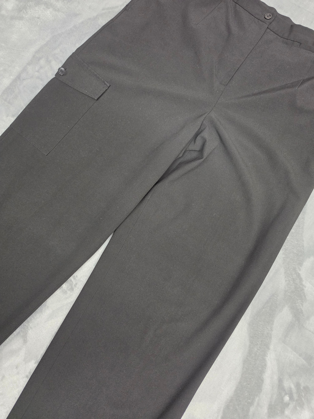 Talbots Stretch Wide Leg Pants Black Size 14